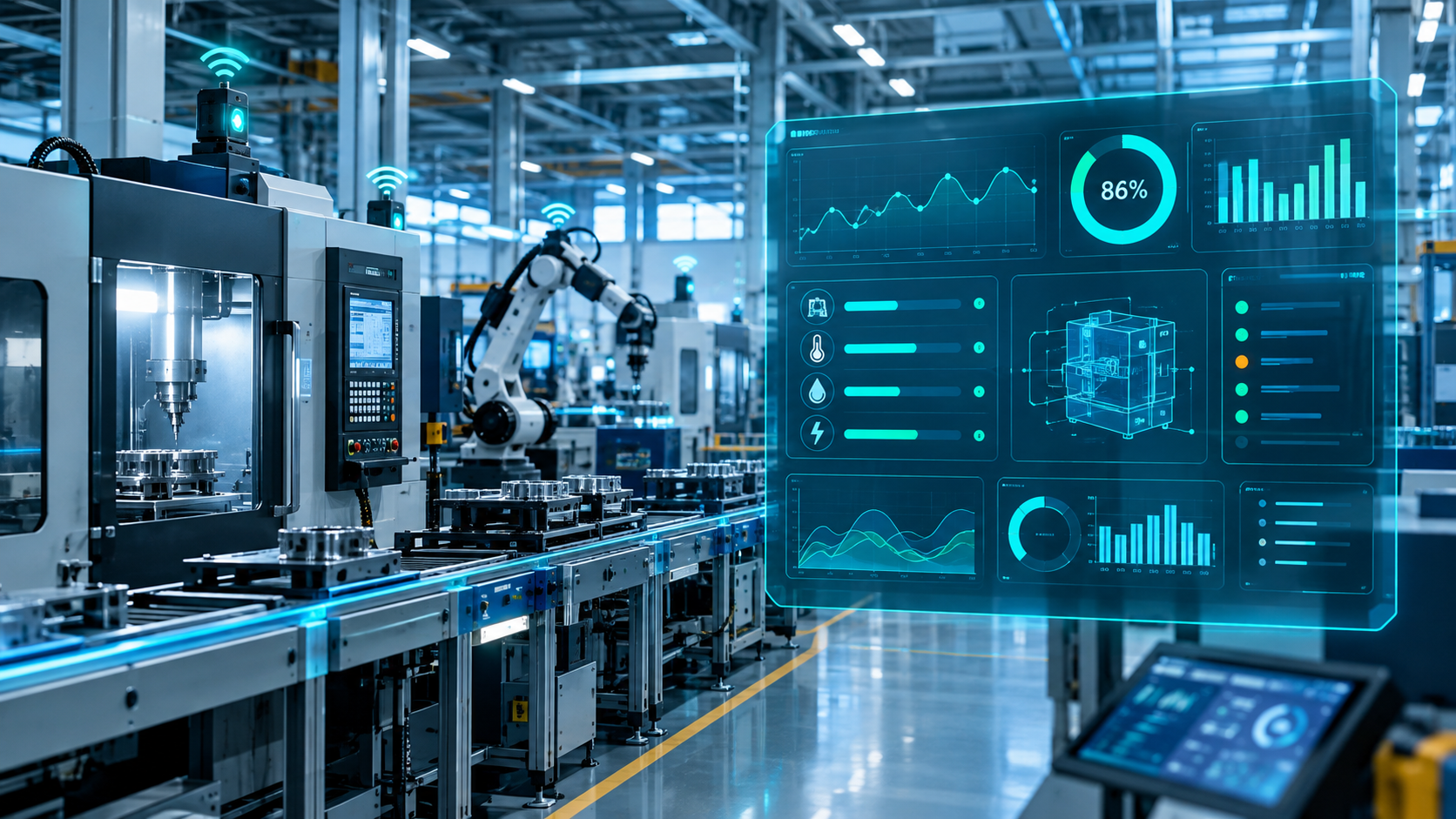 IoT per smart manufacturing: piattaforme su misura per PMI